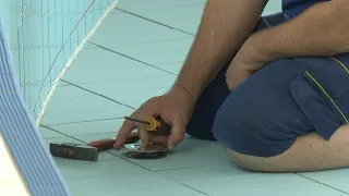 Kecskeméti Fürdő karbantartások sajtótájékoztató