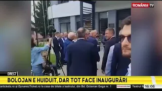 Ilie Bolojan, met with jeers and curses in Drăgășani