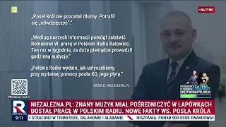 Znany muzyk w centrum afery. Miał pośredniczyć w łapówkach, później dostał pracę w Polskim Radiu