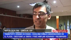 MARTIN ESCALONA: URBAN TRANSPORT