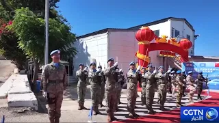 The 24th Chinese Peacekeeping Contingent in Lebanon Marks the 99th Anniversary of the Founding of...