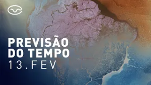 Previsão do tempo desta sexta-feira (13)!