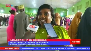Ogun inducts 155 New Priincipals and Zonal Coordinating Principals