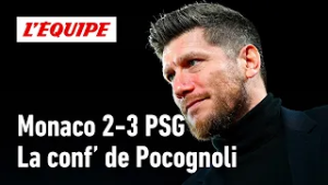 Monaco 2-3 PSG - La conf' de Sébastien Pocognoli : "On ne peut pas se permettre de finir à dix"