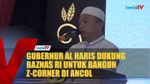 GUBERNUR AL HARIS DUKUNG BAZNAS RI UNTUK BANGUN Z CORNER DI ANCOL