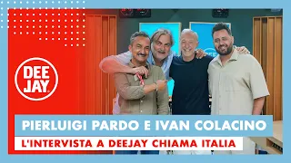 Pierluigi Pardo and Ivan Zazzaroni on Deejay Chiama Italia with "The Good Foot Club"