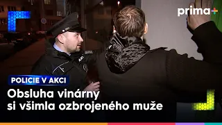 Ozbrojený muž ve vinném sklípku | Policie v akci