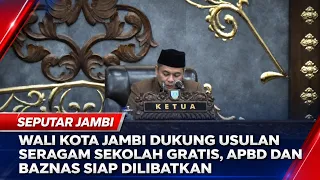 JAMBI MAYOR SUPPORTS FREE SCHOOL UNIFORM PROPOSAL, APBD AND BAZNAS READY TO BE INVOLVED
