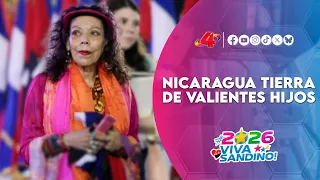 Compañera Rosario Murillo: "En Nicaragua siempre hemos luchado y seguimos luchando por la paz"