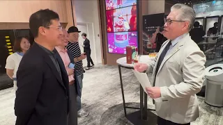 大富电视台报道：五粮液联合美加墨世界杯新品发布会在东京举办