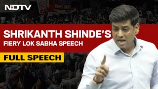 Shrikant Shinde's Fiery Speech During Lok Sabha Debate on Anti-Paper Leak Bill