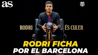 OFICIAL: RODRI ficha por el FC BARCELONA