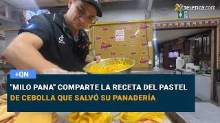 "Milo Pana" shares the onion cake recipe that saved his bakery