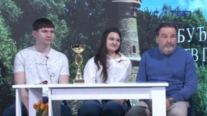 Zoe Zec, Vuk Kanački i Predrag Tomin, gosti "Jutarnjeg programa" - 20260226 - TVP