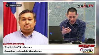 #GoodMorningRegion Rodolfo Cárdenas, Regional Councilor for Magallanes