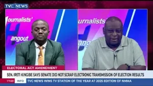Sen. Ireti Kingibe Says Senate Did Not Scrap Electronic Transmission Of Election Results