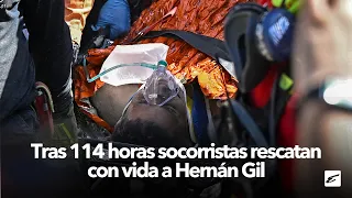 Rescue in Venezuela | After 114 hours, rescue workers manage to save Hernán Gil alive
