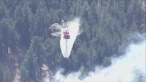 Firehawk helicopter helps contain Boulder fire
