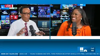 11Alive Meteorologist Danielle Moss talks about time spent as flight attendant
