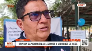 Piura: ONPE inicia capacitación a electores y miembros de mesa
