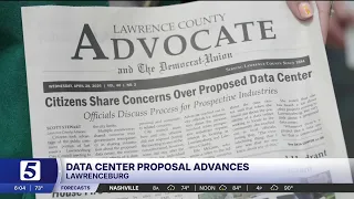 Despite strong opposition, plans for a data center moves forward in Lawrenceburg