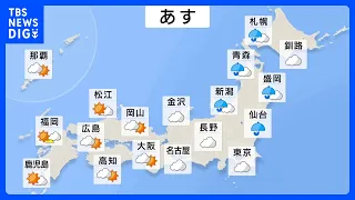 [Weather for the 12th] Dangerous heat continues in Western Japan, with temperatures near 40°C in ...