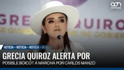 Grecia Quiroz warns of potential boycott of march for Carlos Manzo