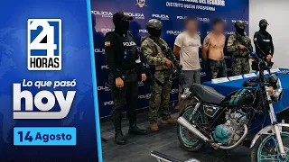 Military captures hitmen in Guayaquil | August 14, 2026 | What happened today