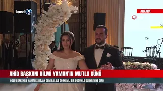 🔴 A HAPPY DAY FOR AHID PRESIDENT HILMI YAMAN