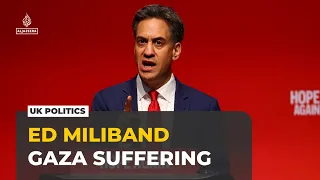 Labour Party Conference: UK foreign secretary gives impassioned speech