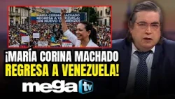 María Corina Machado Regresa A Venezuela y Lula Sorprende Con Su Victoria En Brasil