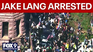 Far-right activist Jake Lang arrested after Minneapolis protest