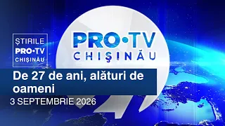 PRO TV News (8:00 PM) | 27 YEARS BY YOUR SIDE | Moldova