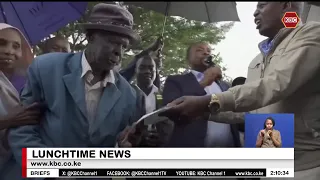 Government issues title deeds in Tinderet, Nandi County
