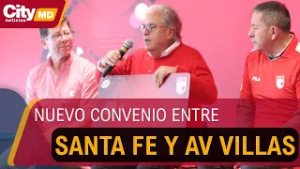 Santa Fe y Banco AV Villas lanzan tarjeta de crédito para hinchas cardenales | CityTv