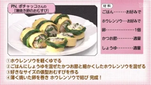 【○○さん家のときめきレシピ】薄焼き卵のおむすび（2026年02月28日放送）