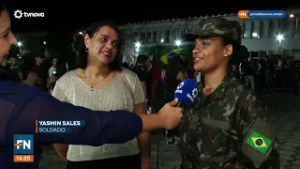 Cerimônia no Recife marca entrada de 75 mulheres no serviço militar feminino | #FatoNovo