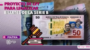 Proyecto de Ley para legalizar billetes de la Serie B