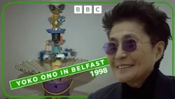 1998: Yoko Ono in Belfast | BBC Northern Ireland Archive