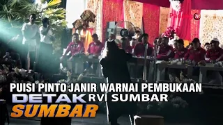 PINTO JANIR'S POETRY COLORS THE OPENING OF THE 16TH WEST SUMATRA PROVINCIAL SPORTS WEEK