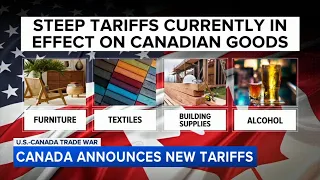 Canada strikes back at US with retaliatory tariffs as trade war escalates