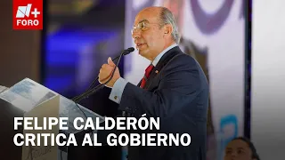 Felipe Calderón Criticizes the Government and Warns of a ‘New Perfect Dictatorship’