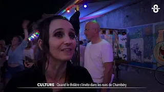 When theater hits the streets of Chambéry