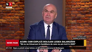 Bolojan:Legea salarizării, imperfectă cum e, corectează parțial dezechilibre.Fără ea,pierdem 770mil€