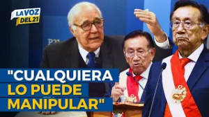 Víctor Andrés García Belaunde sobre presidente José Balcázar: "Cualquiera lo puede manipular"