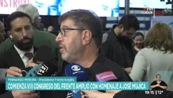 "We are not going to govern, not today nor ever, based on polls," the Frente Amplio president emp...