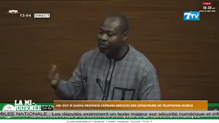 National Assembly: Guy M. Sagna denounces certain mobile operator services