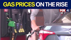 Gas prices on the rise across North Texas