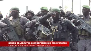 PRESIDENT BARROW ATTENDS GABON'S 66TH NATIONAL DAY
