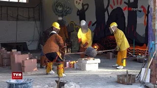 Umenie z roztaveného kovu